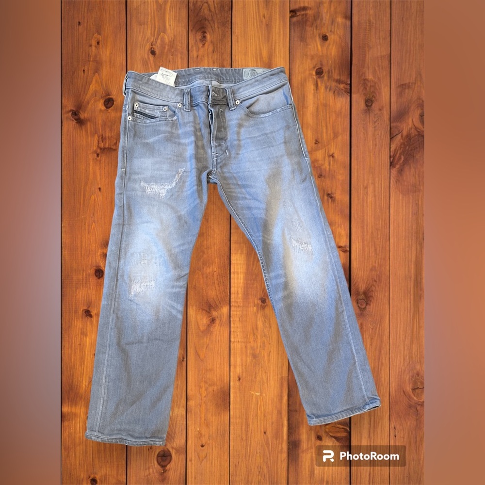 Diesel light grey jeans men’s jeans size 32